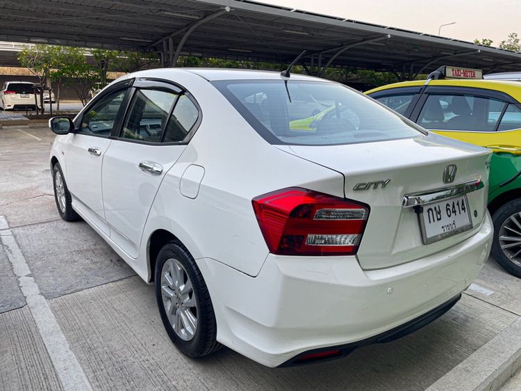 Honda City 2014 1.5 S CNG Sedan เบนซิน NGV เกียร์อัตโนมัติ ขาว รูปที่ 3