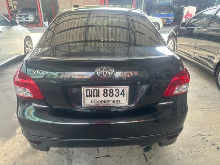 Toyota Vios 2008 1.5 E Sedan เบนซิน ไม่ติดแก๊ส เกียร์อัตโนมัติ ดำ รูปที่ 2