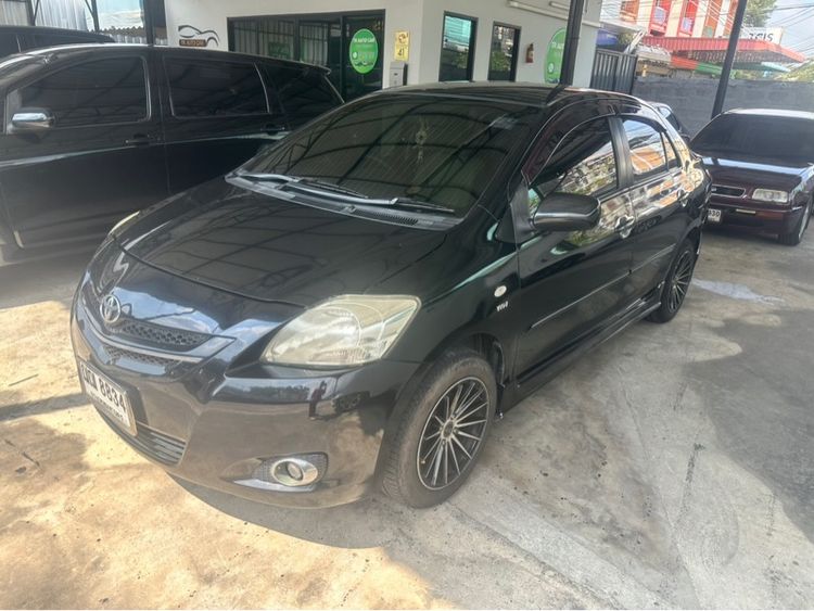 Toyota Vios 2008 1.5 E Sedan เบนซิน ไม่ติดแก๊ส เกียร์อัตโนมัติ ดำ รูปที่ 3