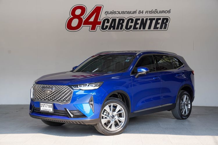 GWM Haval H6 2021 1.5 Hybrid Ultra Utility-car ไฮบริด ไม่ติดแก๊ส เกียร์อัตโนมัติ น้ำเงิน รูปที่ 2