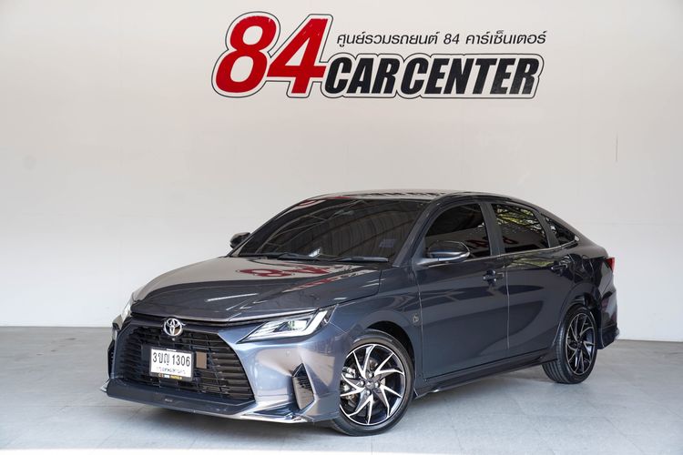 Toyota Yaris ATIV 2022 1.2 Premium Luxury Sedan เบนซิน ไม่ติดแก๊ส เกียร์อัตโนมัติ เทา รูปที่ 2