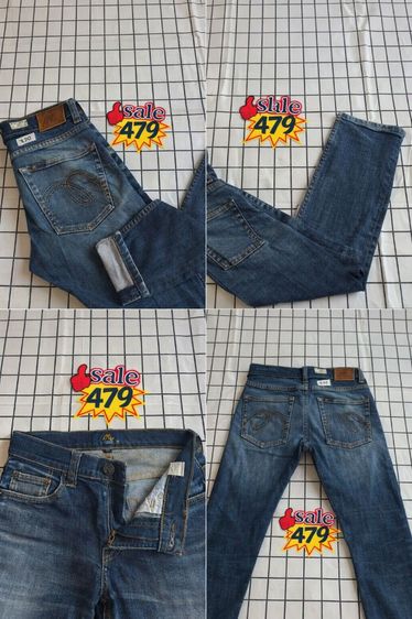 MC Jeans ของแท้
เอว 29 ทรงสวย ผ้ายืด ใส่สบาย
มีขาดเข่าเล็กน้อย แนวๆ รูปที่ 6