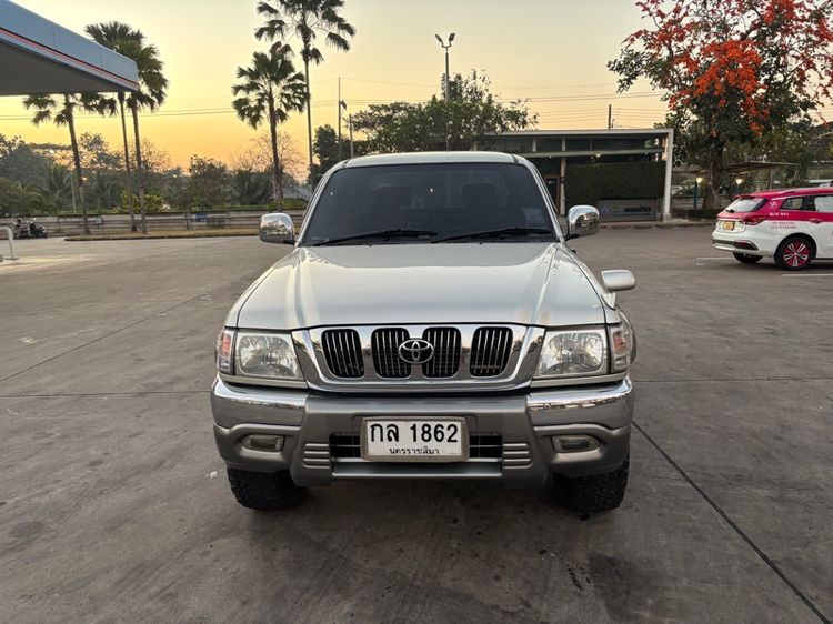 Toyota Hilux Tiger D4D 2004 รุ่นย่อยอื่นๆ Pickup ดีเซล ไม่ติดแก๊ส เกียร์อัตโนมัติ น้ำตาล