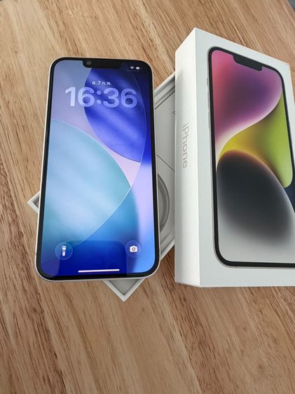Apple iPhone 14  128GB  สีขาว + ของแถมเพียบ