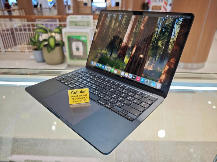 Macbook Air 13 M2 256GB สภาพสวยมาก เครื่องไทย รูปที่ 2