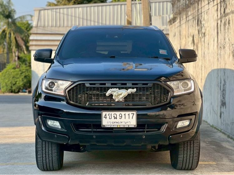 Ford Everest 2018 2.0 Titanium Plus Utility-car ดีเซล ไม่ติดแก๊ส เกียร์อัตโนมัติ ดำ รูปที่ 2