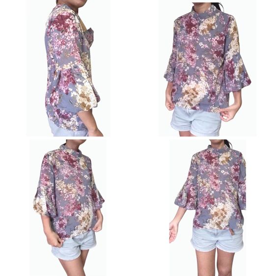 เสื้อเบลาส์ เสื้อเชิ้ต ผู้หญิง ใส่ได้ทุกโอกาส รูปที่ 6