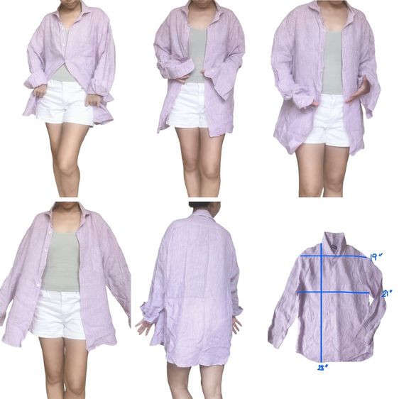 เสื้อเบลาส์ เสื้อเชิ้ต ผู้หญิง ใส่ได้ทุกโอกาส รูปที่ 9