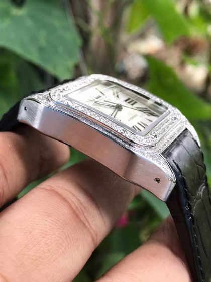 CARTIER  Mm Santos Diamond 100
 รูปที่ 8