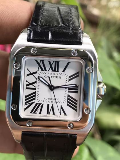 CARTIER  Mm Santos Diamond100 รูปที่ 3