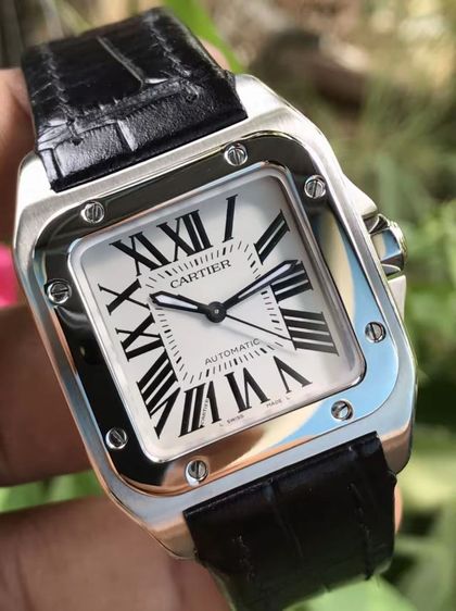 CARTIER  Mm Santos Diamond100 รูปที่ 4
