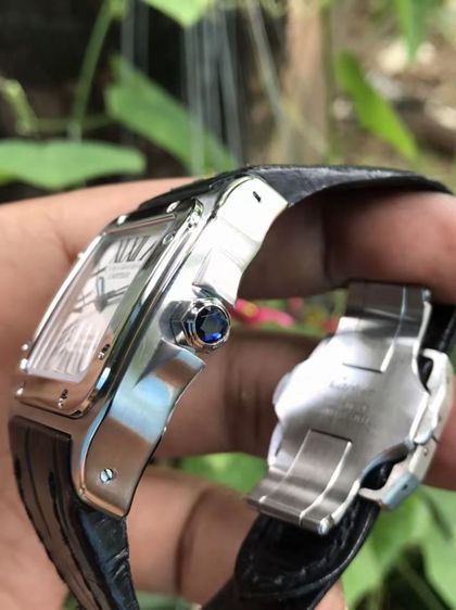 CARTIER  Mm Santos Diamond100 รูปที่ 7