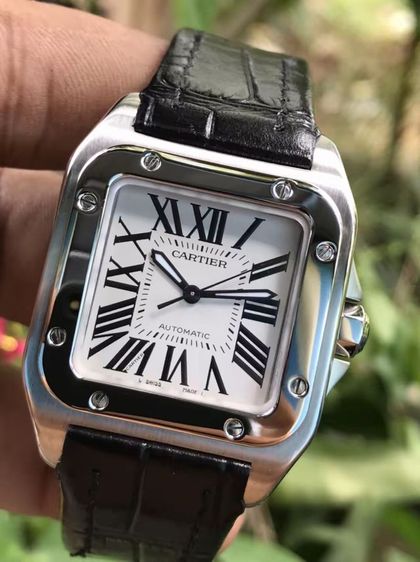 CARTIER  Mm Santos Diamond100 รูปที่ 2