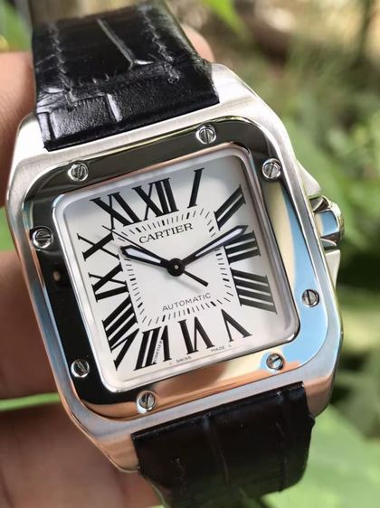 CARTIER  Mm Santos Diamond100 รูปที่ 5