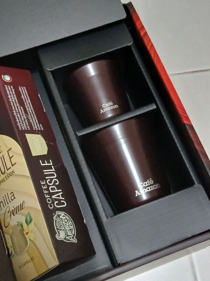 แก้วกาแฟ กับ Coffee Capsule Cafe Amazon Special edition  รูปที่ 10