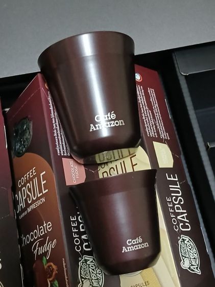 แก้วกาแฟ กับ Coffee Capsule Cafe Amazon Special edition  รูปที่ 5