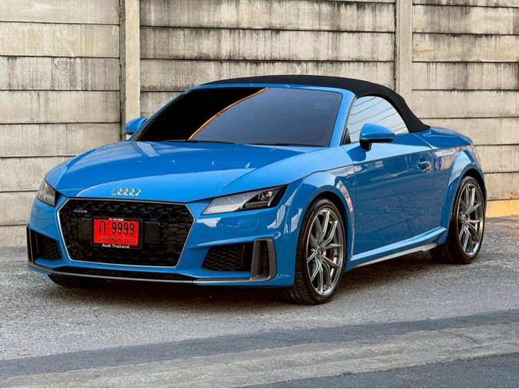 Audi Audi TTS  2019 2.0 TFSI Quattro 4WD Sedan เบนซิน ไม่ติดแก๊ส เกียร์อัตโนมัติ ฟ้า รูปที่ 4