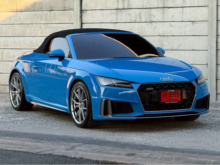 Audi Audi TTS 2019 2.0 TFSI Quattro 4WD Sedan เบนซิน ไม่ติดแก๊ส เกียร์อัตโนมัติ ฟ้า รูปที่ 2