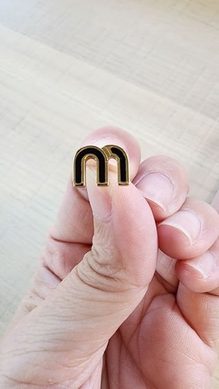 ต่างหู miu miu แท้💯มือสอง รูปที่ 7