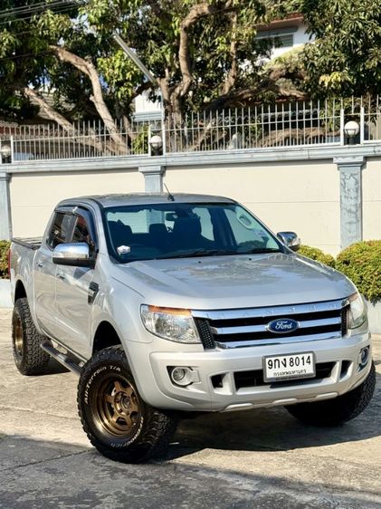 Ford Ranger 2013 2.2 Hi-Rider XLT Pickup ดีเซล ไม่ติดแก๊ส เกียร์อัตโนมัติ บรอนซ์เงิน รูปที่ 2