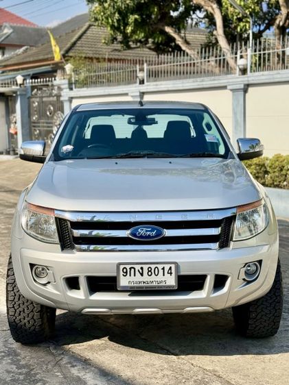 Ford Ranger 2013 2.2 Hi-Rider XLT Pickup ดีเซล ไม่ติดแก๊ส เกียร์อัตโนมัติ บรอนซ์เงิน รูปที่ 3