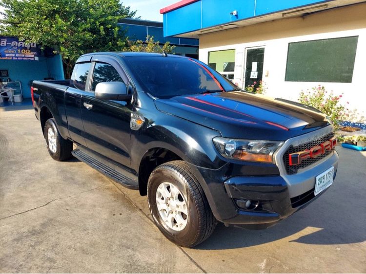 Ford Ranger 2018 2.2 Hi-Rider XLS Pickup ดีเซล เกียร์อัตโนมัติ น้ำเงิน รูปที่ 3