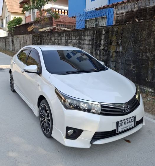 Toyota Altis 2014 1.8 Esport เบนซิน เกียร์อัตโนมัติ ขาว รูปที่ 2