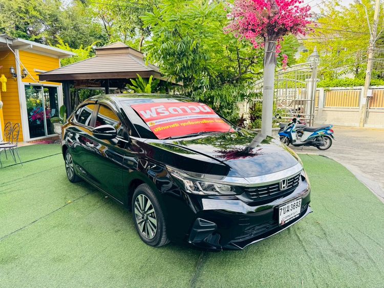 Honda City 2024 1.0 SV Sedan เบนซิน ไม่ติดแก๊ส เกียร์อัตโนมัติ ดำ รูปที่ 2
