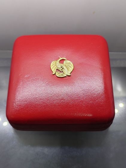 เหรียญ ร.5 ร.9 ที่ระลึกครบ 108 ปี แห่งการสถาปนากรมทรัพยากรธรณี เนื้อทองแดงชุบทอง ขนาด 3.5 เซน ปี2543 พร้อมกล่องหนัง รูปที่ 7