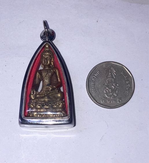 พระไพรีพินาศ กรอบสแตนเลสพร้อมใช้  รูปที่ 4