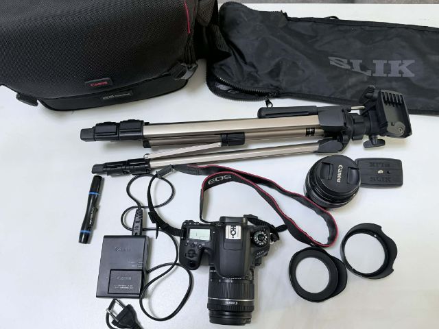 กล้อง​Canon​ 77D​ พร้อมอุปกรณ์ครบชุด