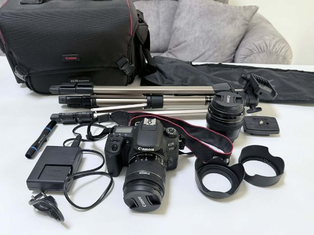 กล้อง​Canon​ 77D​ พร้อมอุปกรณ์ครบชุด รูปที่ 2