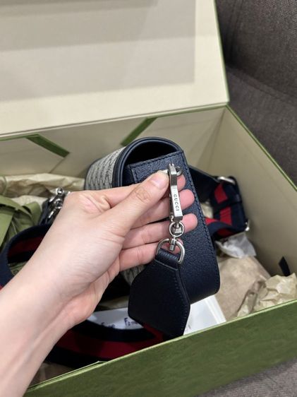 Gucci 1955 Navy Horsebit Mini Crossbody Bag รูปที่ 2