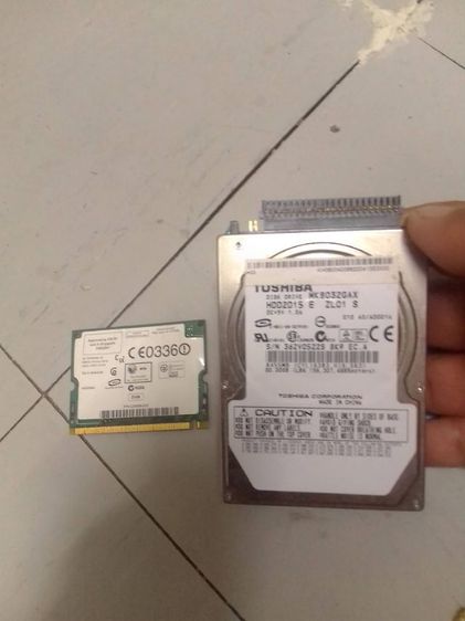 ฮาร์ดดิสก์ notebook รุ่นเก่า IDE 80. GB พร้อมการ์ด WiFiรุ่นเก่า พร้อมโอนเงินพร้อมส่งให้ฟรี รูปที่ 4