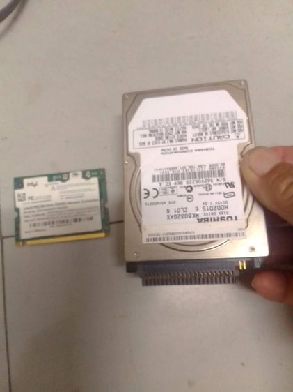 ฮาร์ดดิสก์ notebook รุ่นเก่า IDE 80. GB พร้อมการ์ด WiFiรุ่นเก่า พร้อมโอนเงินพร้อมส่งให้ฟรี รูปที่ 7