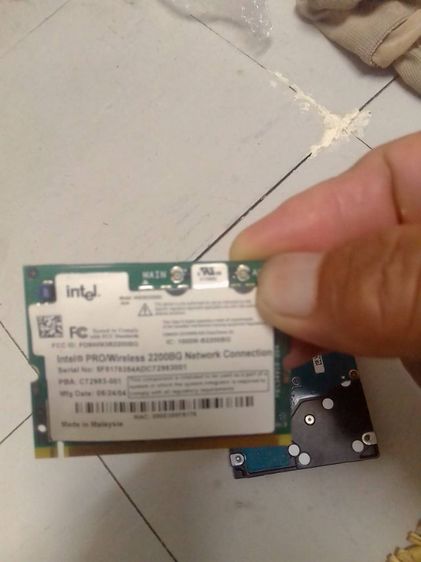 ฮาร์ดดิสก์ notebook รุ่นเก่า IDE 80. GB พร้อมการ์ด WiFiรุ่นเก่า พร้อมโอนเงินพร้อมส่งให้ฟรี