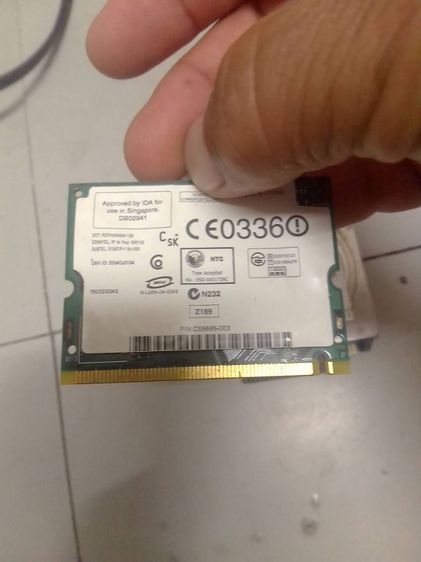 ฮาร์ดดิสก์ notebook รุ่นเก่า IDE 80. GB พร้อมการ์ด WiFiรุ่นเก่า พร้อมโอนเงินพร้อมส่งให้ฟรี รูปที่ 3