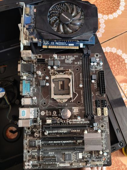 Mb Cpu Gpu Ram 4ชิ้นไปบิ้วต่อใส่ssd power ลงวินโดว์ ก็พร้อมใช้ ของทุกชิ้นยังทำงานได้ปกติ ขายถูกไม่ต้องการเก็บ มีเคสเก่าแถมให้ถ้าต้องการ รูปที่ 4