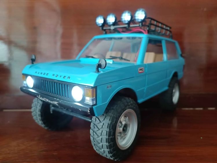 ของเล่นบังคับวิทยุ โดรน รถบังคับวิทยุ MN 168 Land Rover Range Rover 1970 4WD 10km