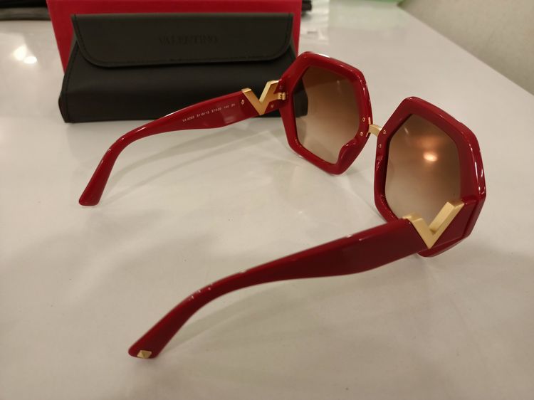 Valentino VA4058 Hexagon Sunglass