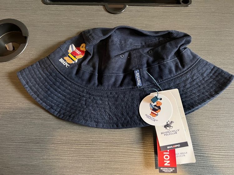 Polo Ralph Lauren Teddy Bear bucket hat ของแท้ มือ 1 ของใหม่ เก็บไว้นานแล้ว รูปที่ 4