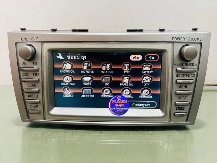 จอติดรถTOYOTA Camry ACV40(เครื่องศูนย์แท้) รูปที่ 14
