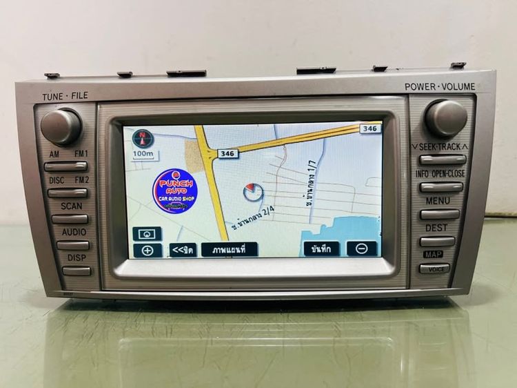 จอติดรถTOYOTA Camry ACV40(เครื่องศูนย์แท้) รูปที่ 2