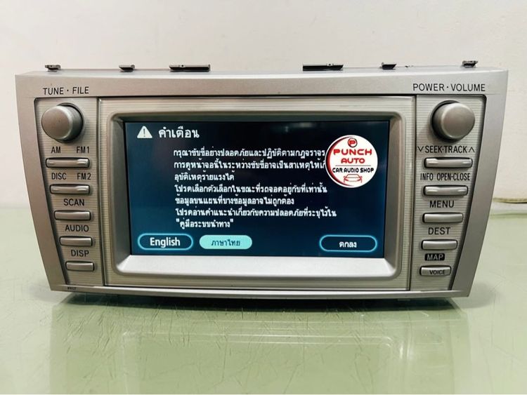 จอติดรถTOYOTA Camry ACV40(เครื่องศูนย์แท้) รูปที่ 5