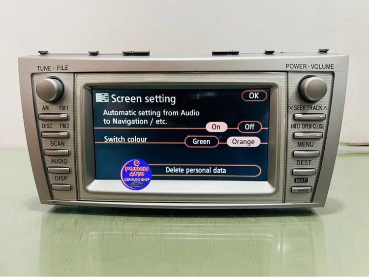 จอติดรถTOYOTA Camry ACV40(เครื่องศูนย์แท้) รูปที่ 6