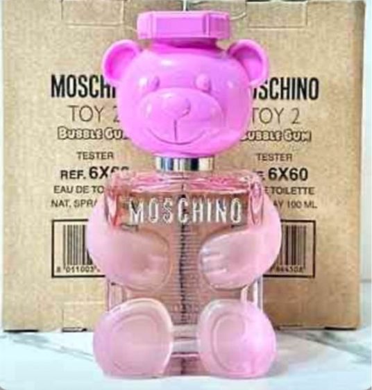 MOSCHINO TOY 2 BUBBLE GUM EDT 100ml  tester box ของแท้ ส่งฟรี รูปที่ 4