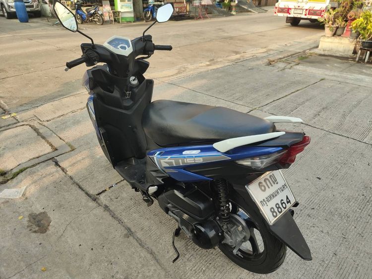 🛵ยังไงก็ขาย GT125 ปี60 เครื่องดี สีสวย สตาร์ทมือ เล่มชุดโอนครบ+เปลี่ยนถ่ายน้ำมันเครื่องฟรี ส่งฟรี30 ก.ม รูปที่ 6