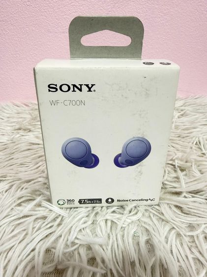 Sony หูฟังตัดเสียงรบกวนไร้สาย WF-C700N (Purple) มือ2 รูปที่ 3