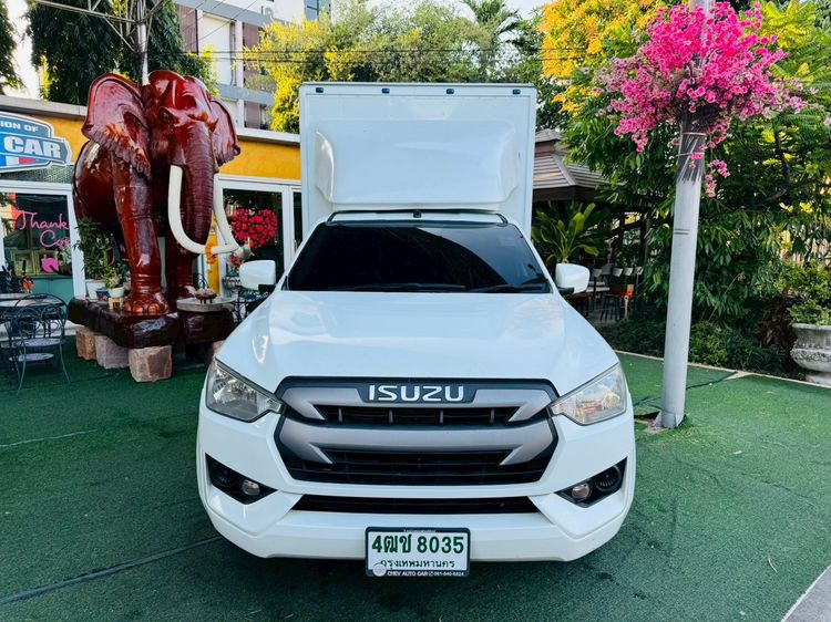 Isuzu D-MAX 2021 1.9 S Pickup ดีเซล ไม่ติดแก๊ส เกียร์ธรรมดา ขาว รูปที่ 4