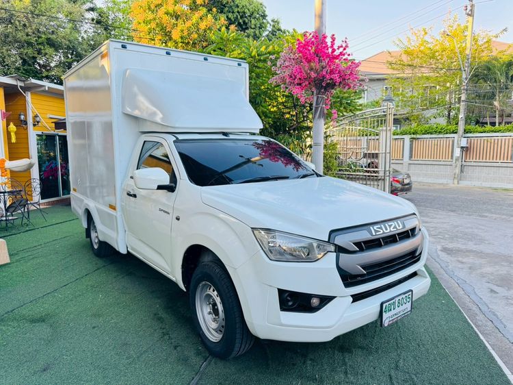 Isuzu D-MAX 2021 1.9 S Pickup ดีเซล ไม่ติดแก๊ส เกียร์ธรรมดา ขาว รูปที่ 2